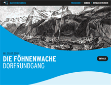 Tablet Screenshot of kulturbrunnen.ch